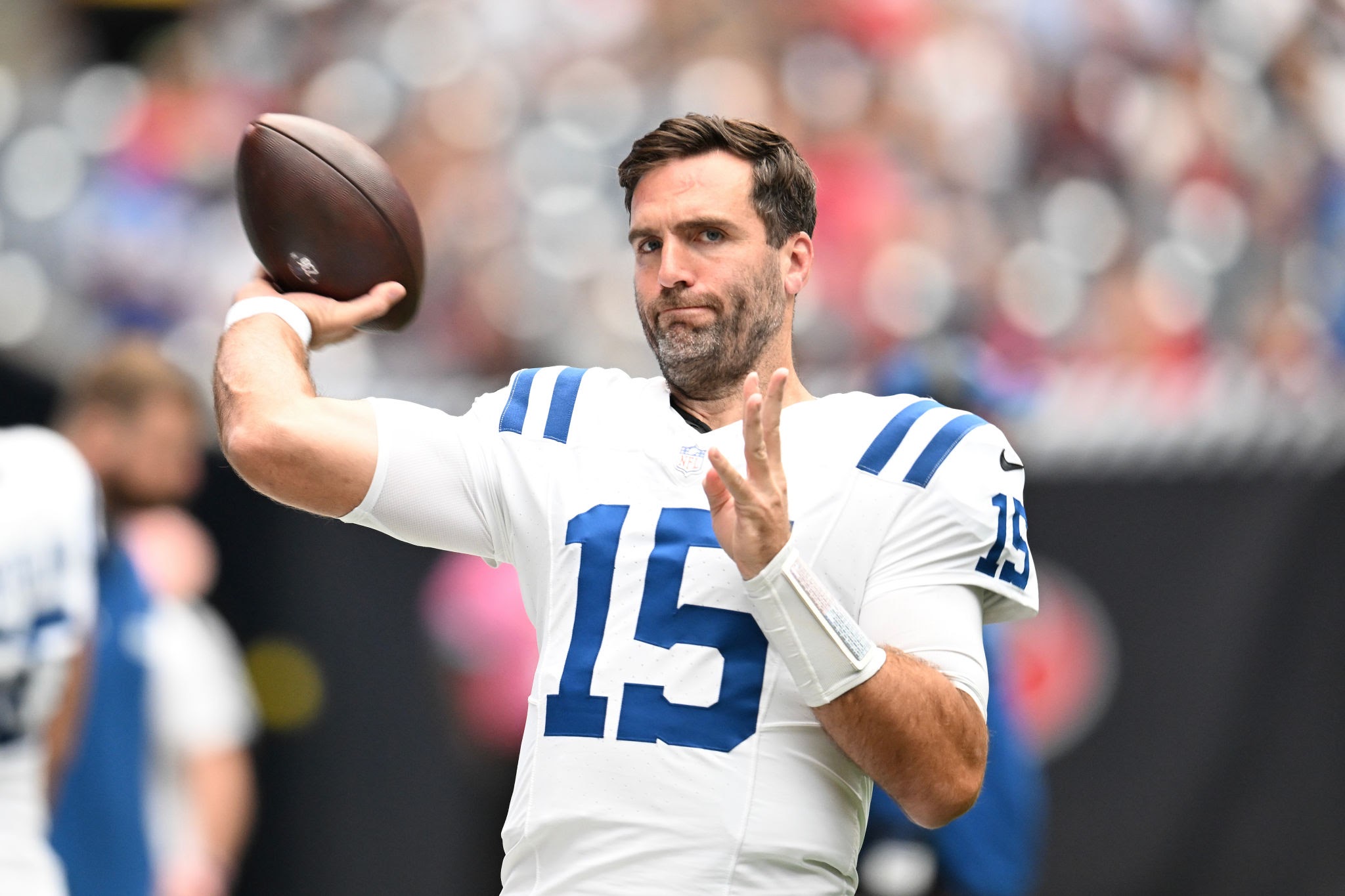 NEW YORK STORIES The Indianapolis Colts' MVP quarterback, Joe Flacco